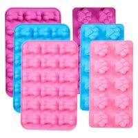 Silicone and Bone (18 PCS) for Baking, Chocolate, Candy, Jelly, ,Ice Cube-