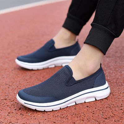 2023 Spring New Middle-aged Man Shoes Walking Shoes Elderly Shoes Non-slip Soft Bottom Dad Sneakers Casual Mens Shoes Shoes
