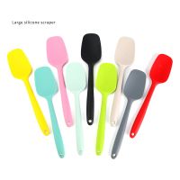 1pcs Silicone Spatula Mixing Batter Scraper Mixer Brushes Baking Kitchenware