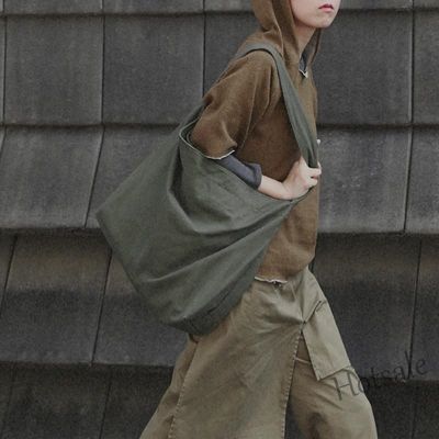 【hot sale】❧☜ C16 New Fashion Unisex Large Canvas Shoulder Bag Crossbody Bag Students School Bag