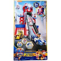 ? TT Wang team made great contributions to the movie paw patrol super large watchtower ejection rescue headquarters base toy