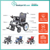 Xe lăn điện ht-02 đài loan dành cho người già, người khuyết tật - ảnh sản phẩm 1