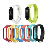 For Mi band 4 Silicone wrist Watch strap For MiBand 4 Bracelet Colorful Strap Wristband Replacement Smart Band mi band3 strap Smartwatches