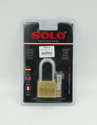 SOLO กุญแจโซโล รุ่น4507SQ ขนาด35-40-45-50มม. ยาว