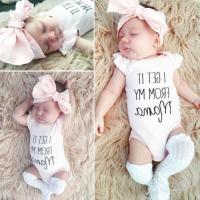 COD DSFERTEREERRE ♛loveyourself1♛Newborn Baby Girls Floral Romper Bodysuit Jumpsuit Headband Outfits Clothes