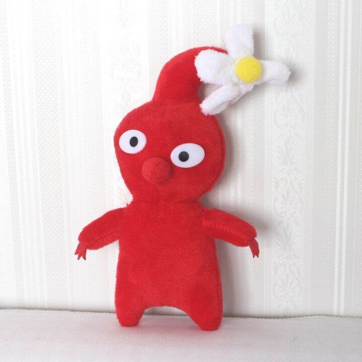 pikmin-ตุ๊กตาของเล่นตุ๊กตา5ชิ้น-เซ็ตสำหรับของขวัญสำหรับเด็กลายดอกไม้ใบไม้ตุ๊กตาผ้ากำมะหยี่การ์ตูน