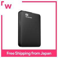 WD HDD ฮาร์ดไดร์ฟพกพาสะดวกแบบพกพาองค์ประกอบ USB3.0 1TB WDBUZG0010BBK-JESN/