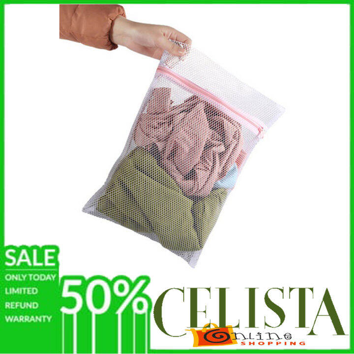 Laundry Bag Zipper 30x40 Tas Jaring Baju Kotor Lazada Indonesia