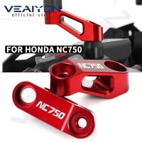 อะแดปเตอร์ขยายกระจกสำหรับฮอนด้า NC750 NC750X NC750 X NC 750X NC 750 X Nc 750 X อลูมิเนียม CNC รถจักรยานยนต์อุปกรณ์เสริมมอเตอร์ไซค์