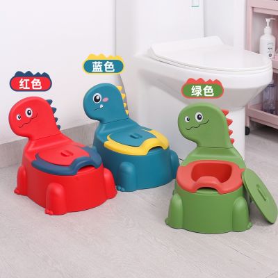 【LZ】△  Potty dobrável portátil para crianças vaso sanitário dinossauro pote de viagem assento de treinamento do bebê redutor de WC mictório para carro