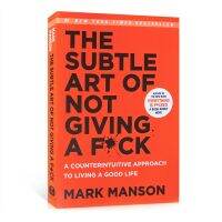 Mark Manson The Subtle Art of Not Giving A F*ck Foreign Literature Inspirational Book Reading English Book A Counterintuitive Appoach To Living A Good Life