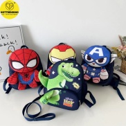 Backpack preschool kindergarten cartoon Spiderman Superman cute for boys