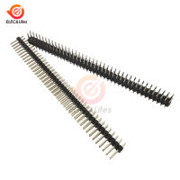 5Pcs 2X40 PIN คู่แถวชาย2.54มม. PITCH PIN Header Connector Led Strip 2 * 40PIN สำหรับ Arduino PCB Board