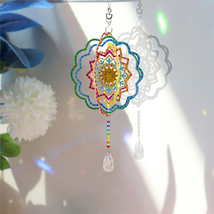 new-diy-diamond-painting-rotatable-spherical-mandala-wind-chimes-hanging-ornaments-garlands-for-door-window-home-decoration-gift