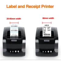 เครื่องพิมพ์ XP-365B Xprinter 80Mm เครื่องพิมพ์ราคาบาร์โค้ดความร้อน