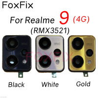 A Kaca Kamera Belakang Belakang dengan Benggantian Bezel Bingkai untuk Realme 9 4G RMX3521