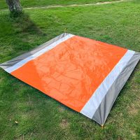 200x210CM Waterproof Pocket Beach Blanket Folding Camping Mat Mattress Portable Lightweight Mat Picnic Mat Sand Beach Mat Sleeping Pads