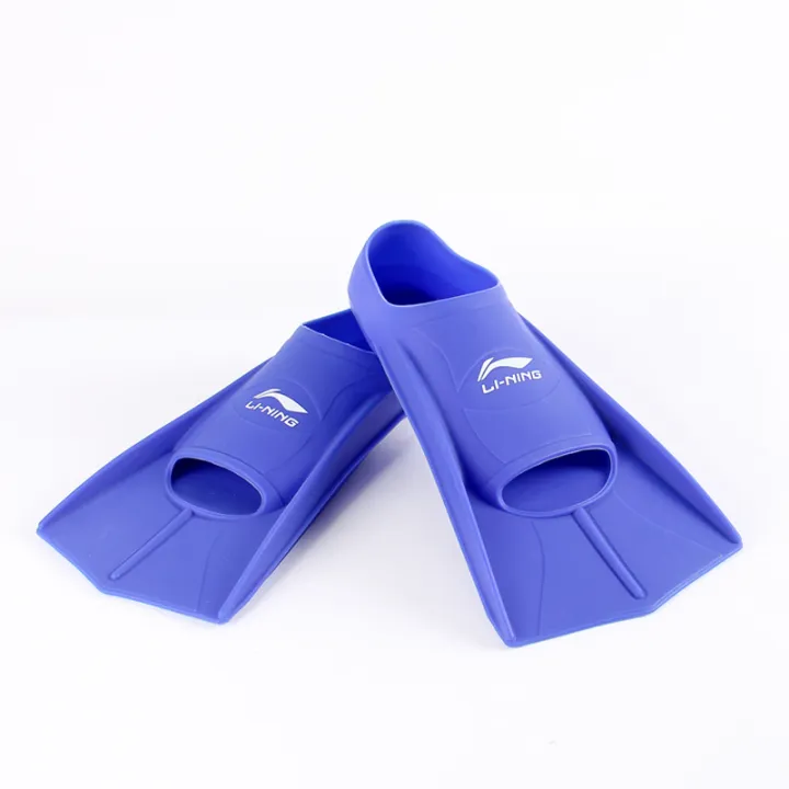 Li Ning flippers genuine professional swimming diving flippers short