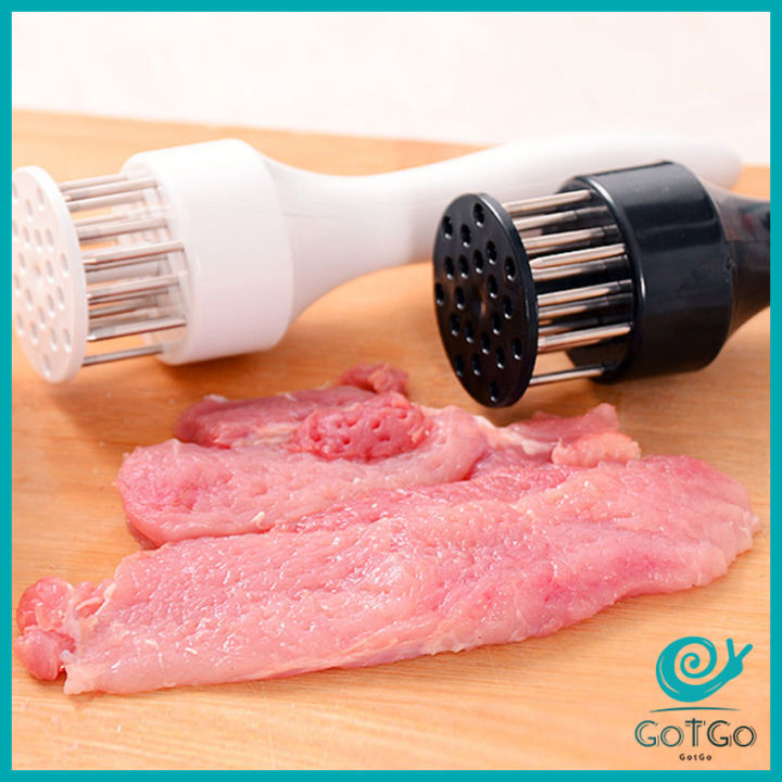 gotgo-เครื่องจิ้มเนื้อ-จิ้มหนังหมูกรอบ-อุปกรณ์ทำเนื้อนุ่ม-เครื่องใช้ในครัว-meat-tenderizer