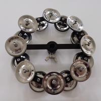 WDGREAT Hi Hat Tambourine พร้อมเครื่องเพอร์คัชชันสองแถวสำหรับ KTV Concert