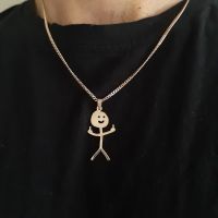 [COD] station creative funny doodle necklace Doodle Necklace crafts