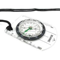 High-end ⭐️⭐️⭐️⭐️⭐️ Transparent Compass Outdoor Survival Equipment Professional Multifunctional Compass Compass North Arrow Map Ruler Scale Compass Best Sellers