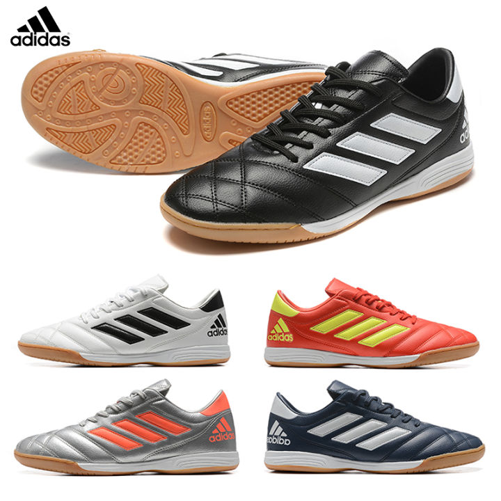 ready-stock-adidas-football-shoes-อาดิดาส-รองเท้าสตั๊ด-รองเท้าทำจากหนังเทียม-รองเท้าฟุตบอลมืออาชีพ-รองเท้าวิ่ง-คุณภาพที่ดีที่สุด