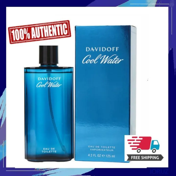 Davidoff Cool Water For Men. Eau De Toilette Spray 100 AUTHENTIC