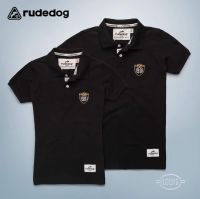 Rudedog เสื้อโปโลชาย รุ่น Louis สีดำ (ราคาต่อตัว)