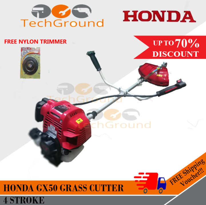 Honda GX35 Grass Cutter 4 Stroke Free Nylon Trimmer GX50 Japan | Lazada PH