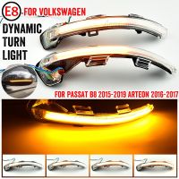 สำหรับ Vw P Assat B8 Arteon 2015 2016 2017 2018 2019แบบไดนามิก Led เลี้ยวแสงกระจกมองข้างตัวบ่งชี้ลำดับไฟกระพริบ-สัญญาณโคมไฟ-