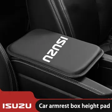 New Car Armrest Mat Storage Box Cover Booster pad Leather