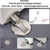 Floor Mount Magnet Door Stopper - Invisible Magnetic Door Stop, Magnets Door Stops Wall Prop Hold Open