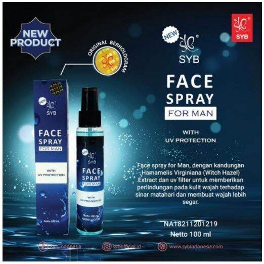 ICS1 NEW SYB FACE SPRAY FOR MAN 100ml Lazada Indonesia