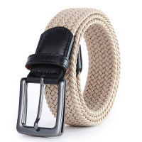 Plus-size 100-190 Cm 31-75 Inches Woven Elastic Belts Both Men and Women Practical Leisure Woven Belts