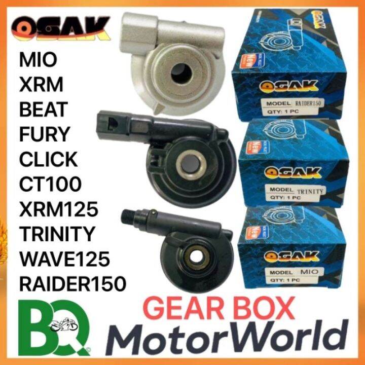 GEAR BOX SPEEDOMETER OSAK For mio sporty click wave125 xrm fury trinity