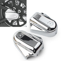 2pcs Motorcycle Bar Shield Rear Wheel Axle Covers Swingarm Cap For Harley Softail FLSTC FLSTN Custom 2008 2009-2014 15 16 2017