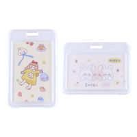 Transparent Badge Bus Card Factory Access Holder Employee Cute Creative Lanyard