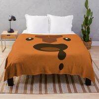 Honey Slime - Cute Face Cut Out Throw Blanket bed plaid Sleeping Bag Blanket Blankets Sofas Of Decoration