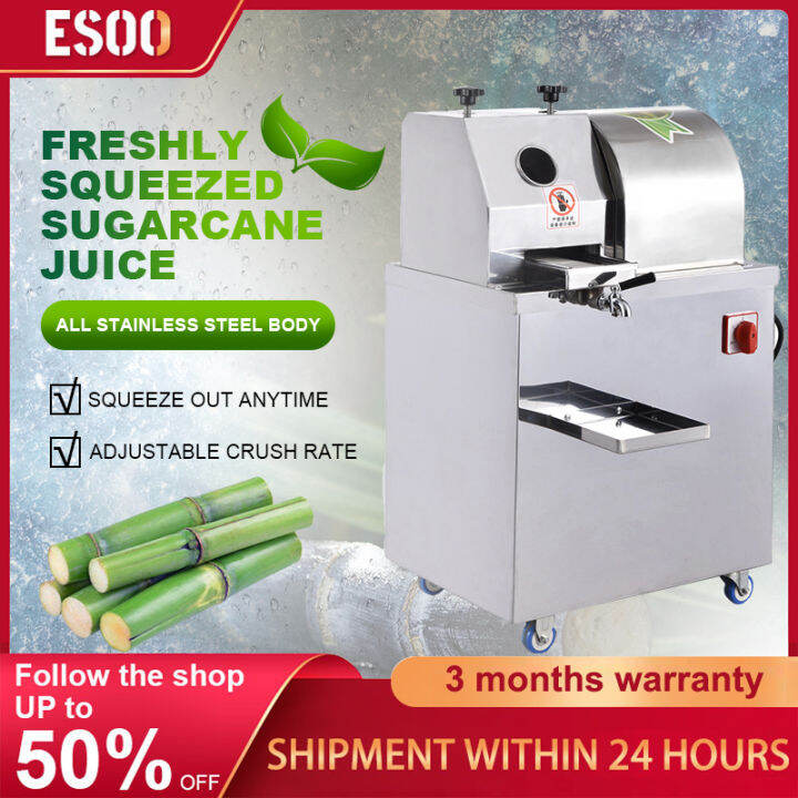 ESOO Sugarcane machine commercial sugarcane juicer stainless steel