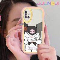 Jlingji เคสปลอกสำหรับ Samsung กาแลคซี A51 4G A51 5G เคส M40s การ์ตูนฟิวรี่คูโรมิดีไซน์ใหม่ขอบนุ่มกันกระแทกแบบใสเคสมือถือกรอบโปร่งใสลายกล้องถ่ายรูปเรียบง่ายอ่อนโยนป้องกัน