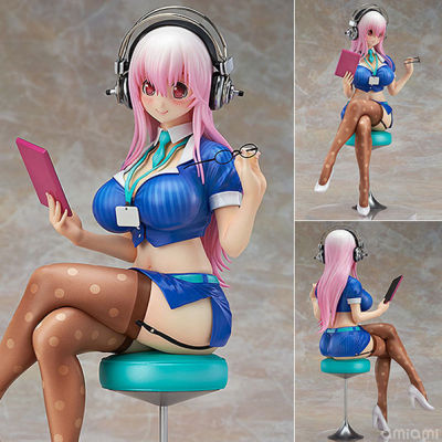 Figure ฟิกเกอร์ Super Sonico ซูเปอร์ โซนิโกะ  Office Lady Ver Anime อนิเมะ การ์ตูน มังงะ คอลเลกชัน ของขวัญ Gift จากการ์ตูนดังญี่ปุ่น New Collection Doll ตุ๊กตา โมเดล