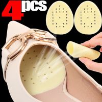 2/4Pcs Ice Silicone Sole Half Size Insole Women High Heels Soft Non Slip Shoes Pad Care Insoles Anti Friction Massage Cushion