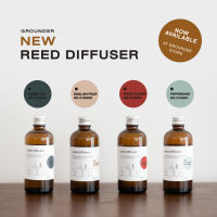 [GROUNDER] REED DIFFUSER น้ำหอมปรับอากาศพร้อมก้านไม้หอม ปรับอากาศ ขนาด น้ำหอมปรับอากาศ น้ำมันหอมระเหย อโรม่า Reed Diffuser Aroma