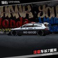 1:64 CIVIC Type R EG6การเก็บรวบรวมรุ่นรถยนต์ของเล่นจำลองการหล่อโลหะ