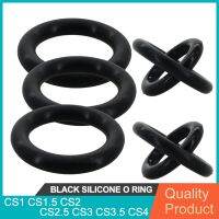 ☸ Black Silicone O Ring Washers CS1 CS2 CS2.5 CS3 CS4 Food Grade Sealing Rings Waterproof Insulated Silicon O-Rings VMQ Gasket