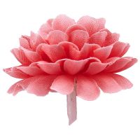 30pcs Daisy Artificial Fake flower Silk Spherical Heads Bulk Wedding Party Decor,Orange