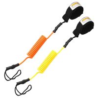 ：“{—— Surfing Safety Hand Rope Boat Safety Paddle Stand Up Paddle Surfing Leash Safety TPU Hand Rope For Surfboard Surfing Accessories