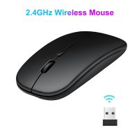 Wireless Mouse 1600DPI USB 2.4GHz Receiver Wireless Mice Optical Gaming Mouse Ultra Thin Slim For Mac Computer PC Laptop Desktop Basic Mice