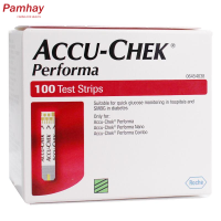 (วันหมดอายุ: 31 สิงหาคม 2024) Accu Chek Performa Test Strips 50/100แผ่น AccuChek Accu-Chek